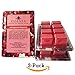 ESSENZA Scented Wax Warmer Cube Melts 7.5 oz | POMEGRANATE BERGAMOT | 3-Pack | 8 Cubes per Pack (24)