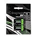 Enegitech 9V Lithium Battery, 9 Volt Battery 1200mAh Non-Rechargeable for Smoke Detector, Fire Alarm, Carbon Monoxide Detector, Metal Detector (9V 8 Pack)