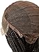 LiyaHair Braided Wigs Braids Lace Front Wig Fully Hand Tied Synthetic Braided Hair Hand knitting 24inch with Baby Hair for Black Women