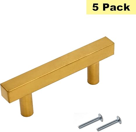 Stainless Steel Cabinet Knobs Square Cabinet Pulls 2 5 Inch Hole