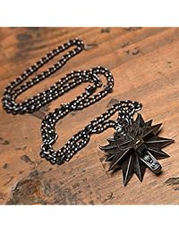 JINX The Witcher 3 Collar con medallón y cadena de caza salvaje