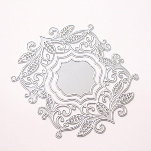 Jiayit Hot Sale Cutting Dies for Card Making, Love Flower Metal Cutting Dies Embossing Die Cuts Scrapbooking Dies Metal Cut For Card Present DIY Wedding Greeting Card (E) - Thumbnail 2