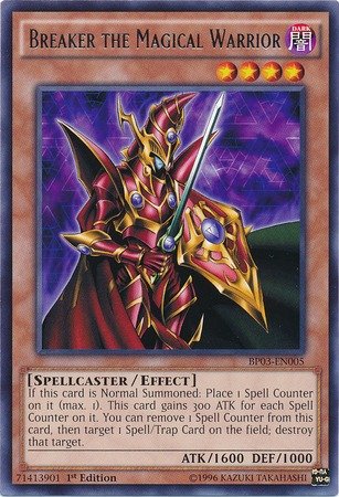 Yu-Gi-Oh! - Breaker the Magical Warrior (BP03-EN005) - Battle Pack 3: Monster League - 1st Edition - Rare
