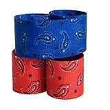 Cowboy Print Slap Bracelets