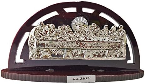 Metal Last Supper on an Acrylic Stand