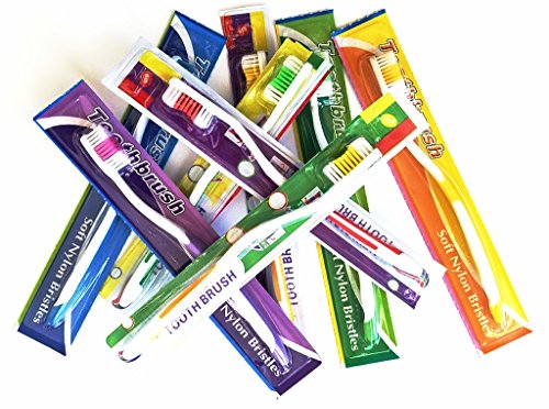 55 Toothbrushes Medium Soft for Church, Missionaries, Shelters ect.