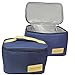 EliteTechGear Insulated Lunch Box Cooler - Set of 2 Sizes (Dark Blue)