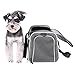 Pet Backpack Carrier for Cats and Small Dogs (Medium, Snow Grey)