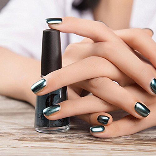image for Mirror Silver Nail Polish, Forthery Mirror Nail Polish Plating Paste M