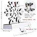 Aytai 3D Snowflake Christmas Stocking Hanger Christmas Decorations for Home, Holiday Xmas Supplies