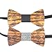 Men's Wooden Bow Tie Wood Wedding Bowtie Best Gift Choice