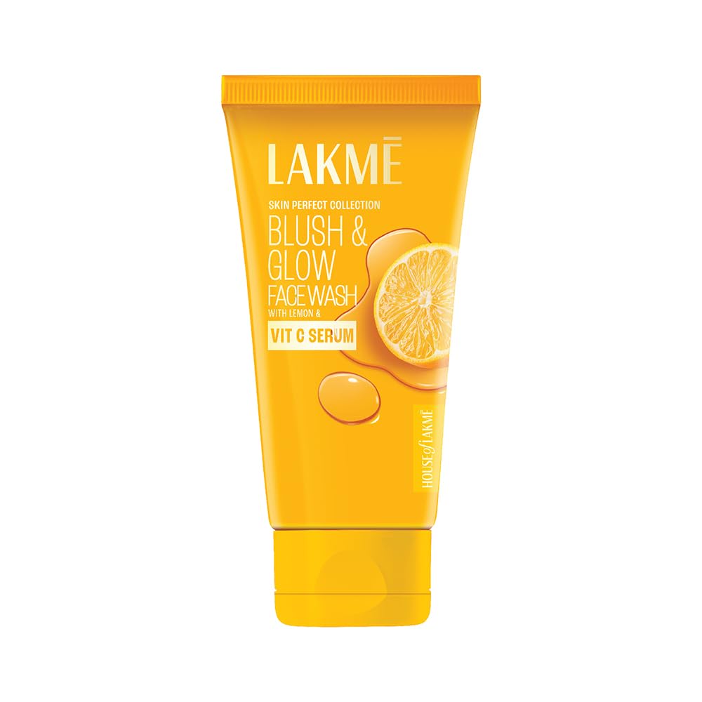 Lakme Blush and Glow Lemon Facewash, 100g