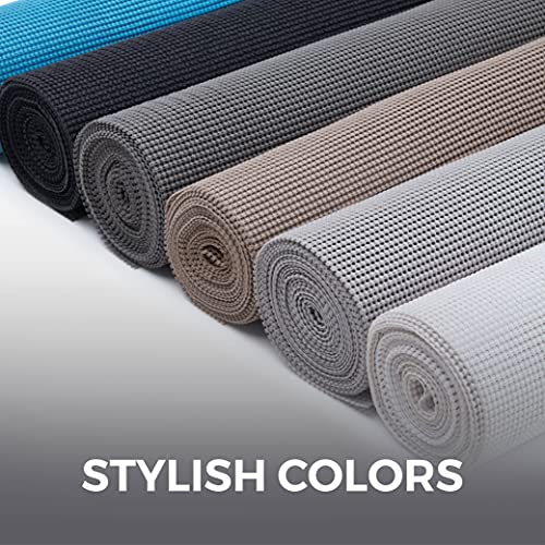 HOME GENIE Slip Resistant Drawer and Shelf Liner, Non Adhesive Roll, 17