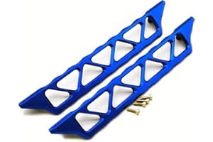 Aluminum Side Trail Bar Nerf Bar Blue for Traxxas X-Maxx X MAXX XRT 7723