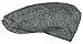 Wonderful Fashion Men's Herringbone Wool Tweed newsboy IVY Cabbie Driving Hat (One Size, Grey)
