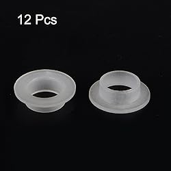 uxcell 12pcs Flanged Sleeve Bearings Plastic