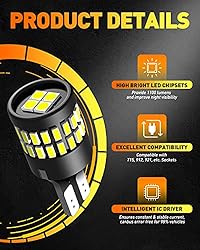 OXILAM Upgraded 912 921 LED Bulb Reverse