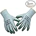 Pakel 5300-30-8 High Performance Non Slip Level 5 Cut Resistant Knit Wrist Gloves, Medium, 8