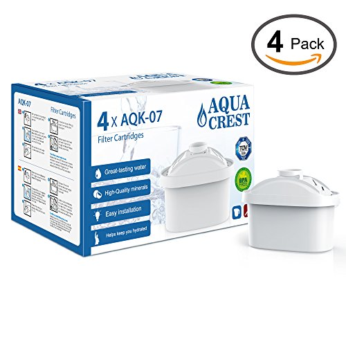 4 pack aquacrest mavea maxtra replacement for brita mav…