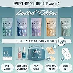 Tress Wellness Waxing Kit - Easy to use - Digital