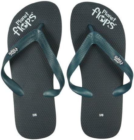 Planet Flops Mulberry (Navy) Flip-Flops: Incredibly Comfortable, Eco-Chic, Brazilian, Natural Rubber Flip-Flops.