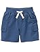 Gymboree Baby Boys' Toddler Blue Slub Terry Short
