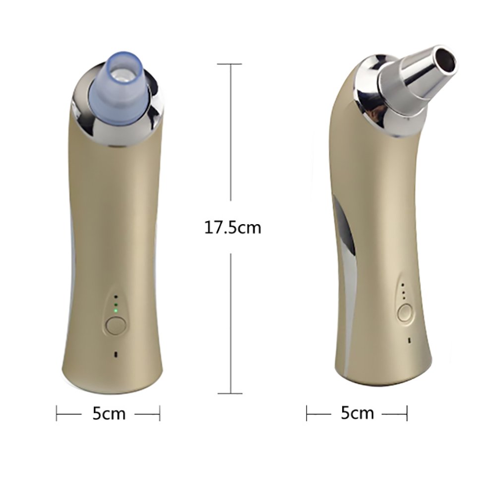 Vinmax Blackhead Suction Remover Portable Skin Peeling Pores Cleaning Blackheads Acne Remover Beauty Machine - Diamond Microdermabrasion Lift Skin Care Device