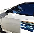 One Way Mirror Reflective Car Window Color Tint Film 10%VLT. (40" x10', Blue)