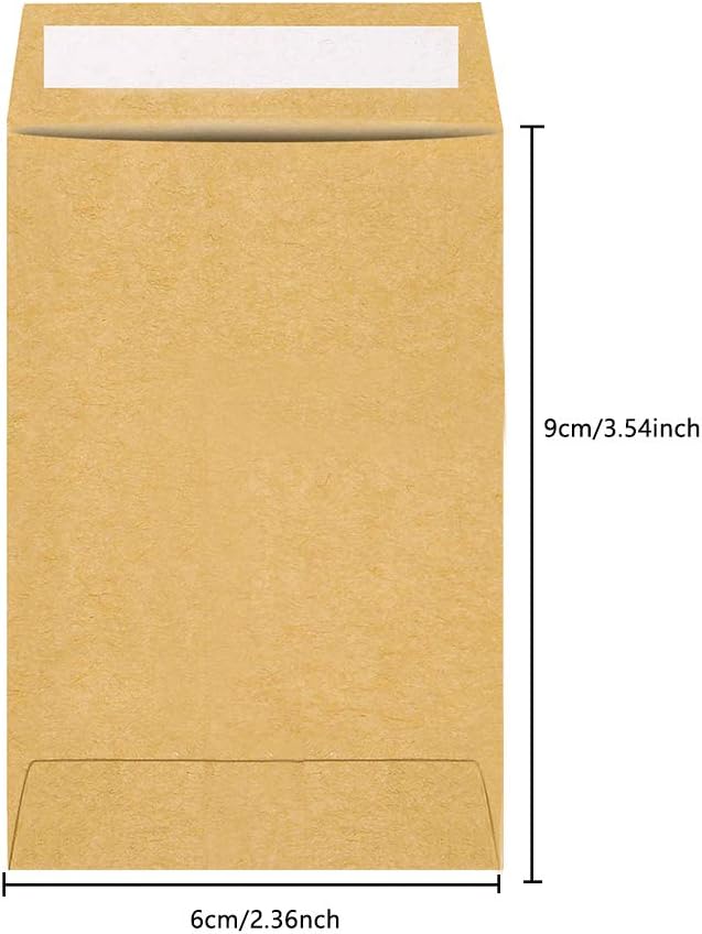 QincLing 100 PCS Coin Envelopes - Image 3