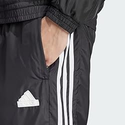 adidas Men's House of Tiro Woven Pants, Black/White