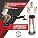 Epitomie Fitness Power Rocker Balance Board - Premium Wobble Board - Adjustable Height - Bonus Resistance Tube Set - Complete Stability & Core Training - Physical Therapy and Injury Rehabilitation