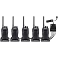 Retevis RT27 Two Way Radios Long Range Rechargeable,Walkie Talkies for Adults,VOX Hands Free,Heavy Duty 2 Way Radio with 5-po