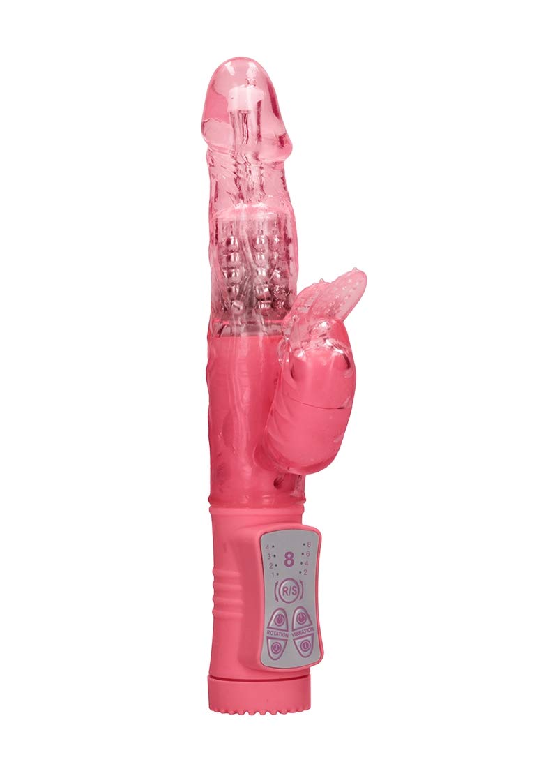 Shots Rotating Beetle Vibrator, Pink