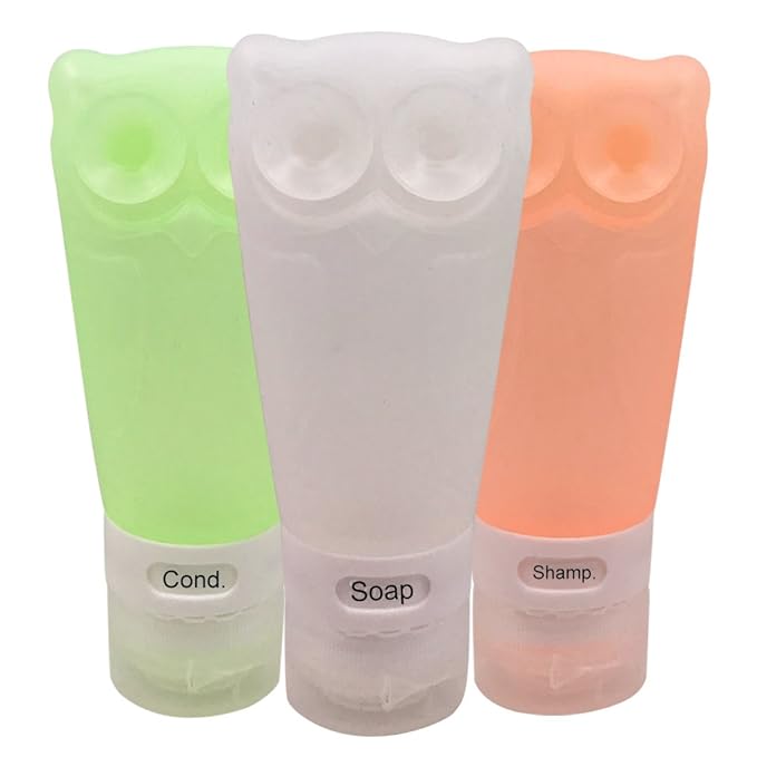 WISHLAND Kit de Silicona de baño de Cuidado y Limpieza de Viaje al Aire