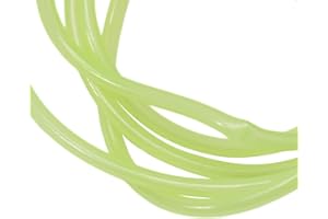 Fishing Wire Luminous Tube with 23mm Outer Diameter PVC Glow Tubing, Suitable for Night Fishing and Rig Line Protection (3mm 