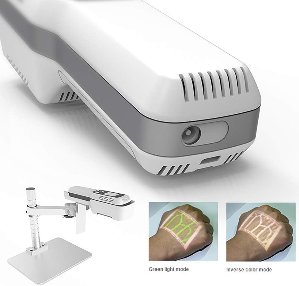 ZBYL Professional Infrared Projection Vein Blood Vessel Finder Viewer Locator Detector Illuminator Visualization Lights, for Doctor Nurses Help Find Vein Location