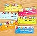 DoDoo Set of 4 Lovely Cute Cartoon Animal Frog Bear Dolphin Sticky Notes Memo Note Pads Page Flag Markers Bookmarks(4 booklets each with 8 pads,15 Sheets each)