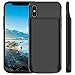 iPhone Xs/X Battery Case Vproof 6000mAh Portable Charger Case Rechargeable Charging Case External Battery Protective Cover for Apple iPhone X, iPhone Xs (5.8 Inch)