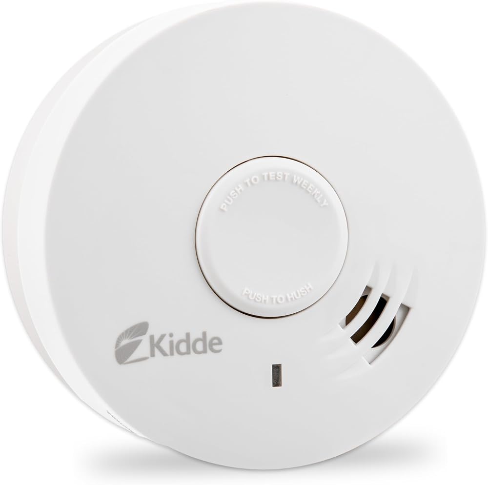 Kidde 10Y29 10 Year Optical Smoke Alarm with Sealed Lithium Battery