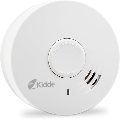 Kidde 10Y29 10 Year Optical Smoke Alarm with Sealed Lithium Battery