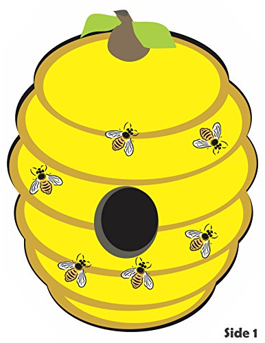 Beehive Wood Wind Spinner - Made in USA