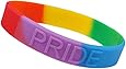 FORZA Regenbogen Armbinde Pride | Elastisch Einheitsgröße 13x9cm