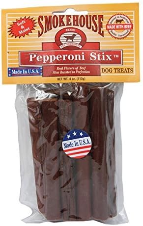 Smokehouse Aries Treat USA Pepperoni Stix, 4 oz by Smokehouse Aries