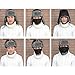 Winter Hat with Ear Flaps for Men and Women, Trapper Hat Outdoor Warm Hunting with Windproof Mask, Snow Ushanka Russian Hat