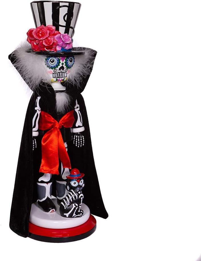 Nutcrackers - Kurt S. Adler 16-Inch Hollywood Day of The Dead Nutcracker, Multi