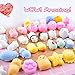 LUDILO 30Pcs Easter Eggs + 30Pcs Mochi Squishy Toys Easter Basket Stuffers Easter Egg Fillers Easter Toys Mini Squishies Party Favors for Kids Animal Squishys Surprise Egg Hunt Gifts, Random