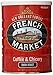 French Market Coffee & Chicory Dark Roast Ground Coffee, 12oz Can (Pack of 1)