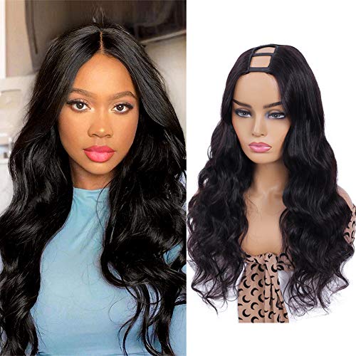 U Part Wig Human Hair Wigs UDU Body Wave Upart Human Hair Wig for Black