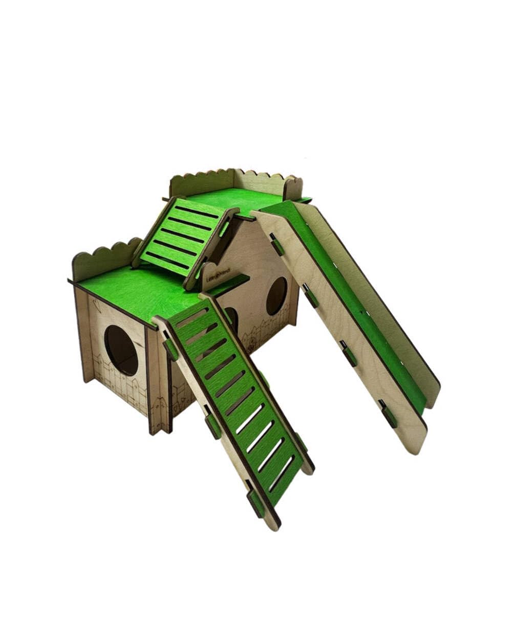 CLASSIC Little Friends Small Animal Castle/Home - Large - 23 x 28 x 18cm