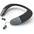 Avantree Torus Wearable Wireless Neck Speaker, Bluetooth 5.0, aptX HD, Low Latency, Personal Neckband Speakers with Retractab